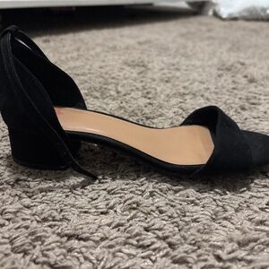 Cute girls heels in black